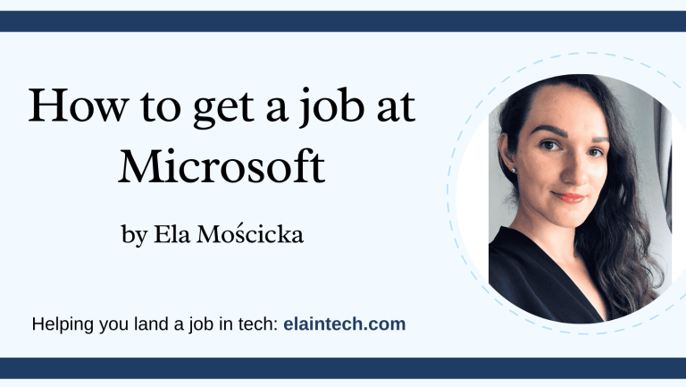 How to get a job at Microsoft (2024 Guide!)